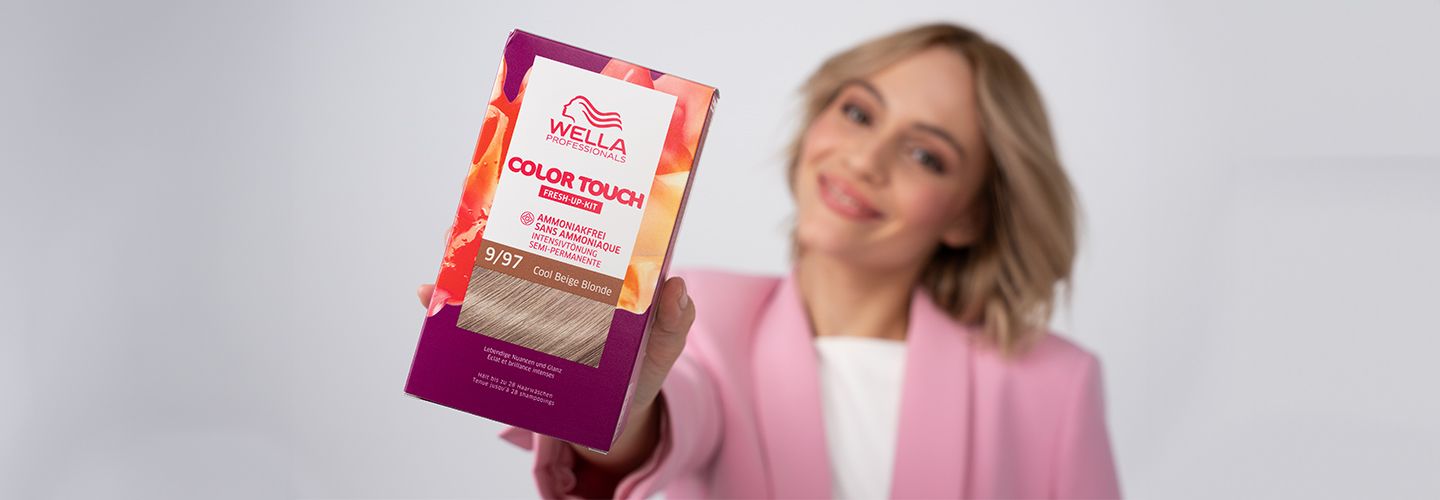 Thuis je haar een salonwaardig resultaat geven? Zo doe je dat met de Wella Color Touch Kits!