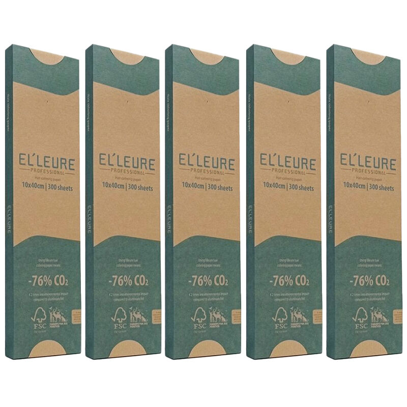 Afbeelding van 10x Elleure Hair coloring paper 10x40cm - Elleure bundel/set/pakket