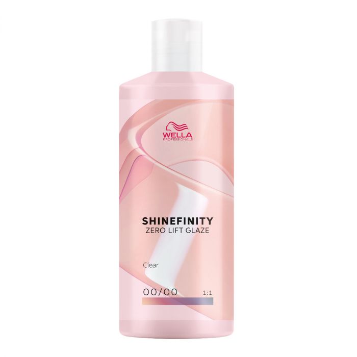 Wella ShineFinity Zero Lift Glaze 00/00 Crystal Glaze 500ml main product photo