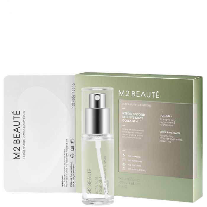 M2 Beauté Hybrid Second Skin Eye Mask Collagen 7x2st main product photo