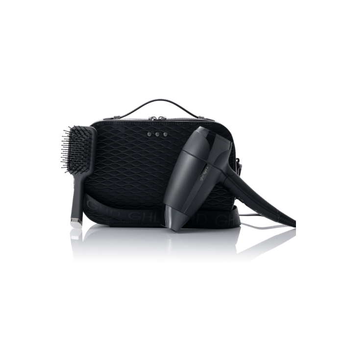 ghd Flight+ Travel Hairdryer Giftset Outlet Zwart main product photo