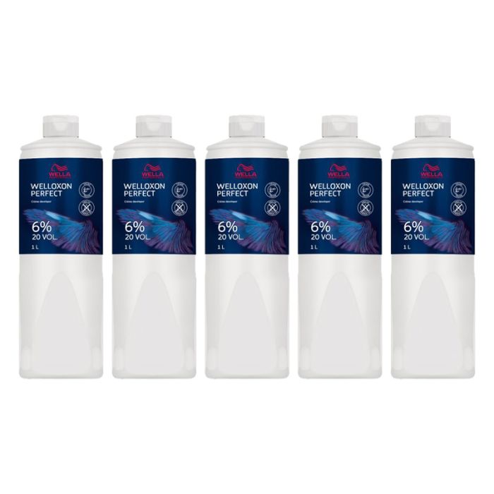 5x Wella Welloxon Perfect ME+ 6% 1000ml main product photo