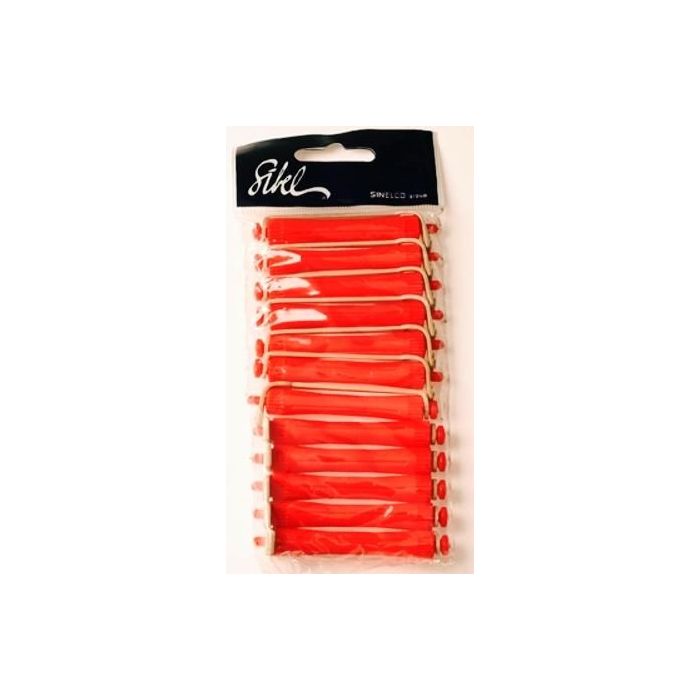 Sibel Permanentwikkels kort rood 12mm 12 stuks main product photo