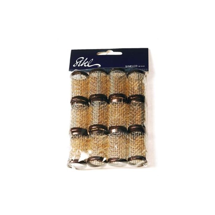 Sibel Watergolf draadrollers metaal kort bruin Bruin 24mm - 12st main product photo