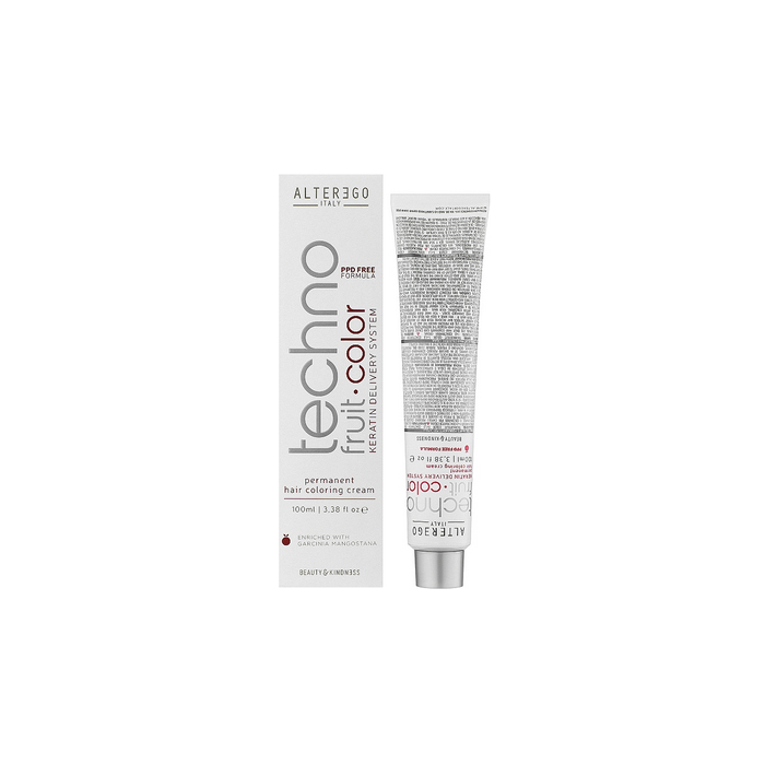Alterego Techno Fruit Color Permanent Hair Coloring Cream 5/22 100ml main product photo