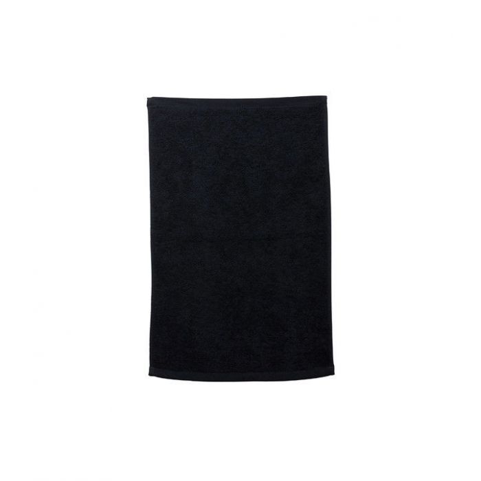 Bobtuo Katoenen Handdoek Mini zwart 28x45cm main product photo
