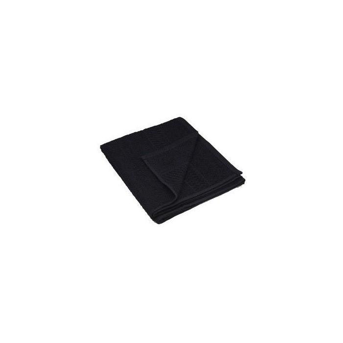 Bobtuo Katoenen Handdoek Zwart 50x85cm main product photo