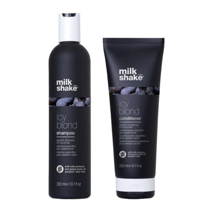 Milk_Shake Icy Blond Shampoo 300ml + Milk_Shake Icy Blond Conditioner 250ml main product photo
