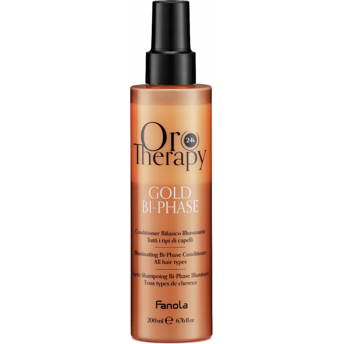 Fanola Oro Therapy Gold Bi-phase 200ml main product photo