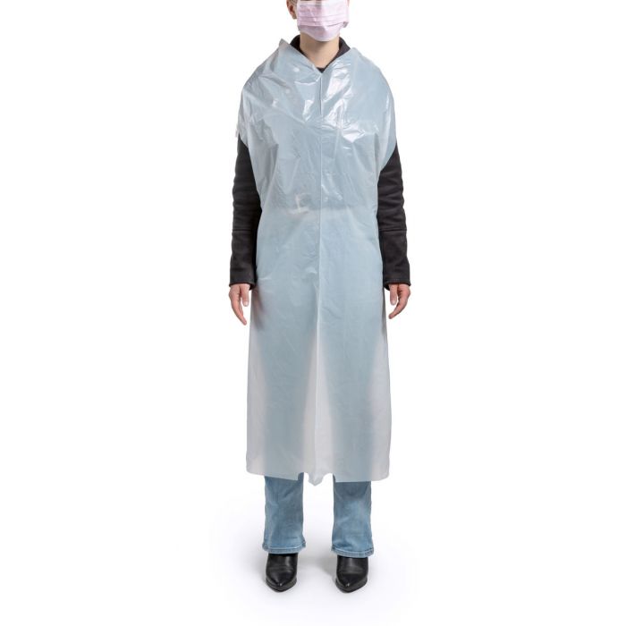 Sterko Wegwerp schort wit 25st main product photo
