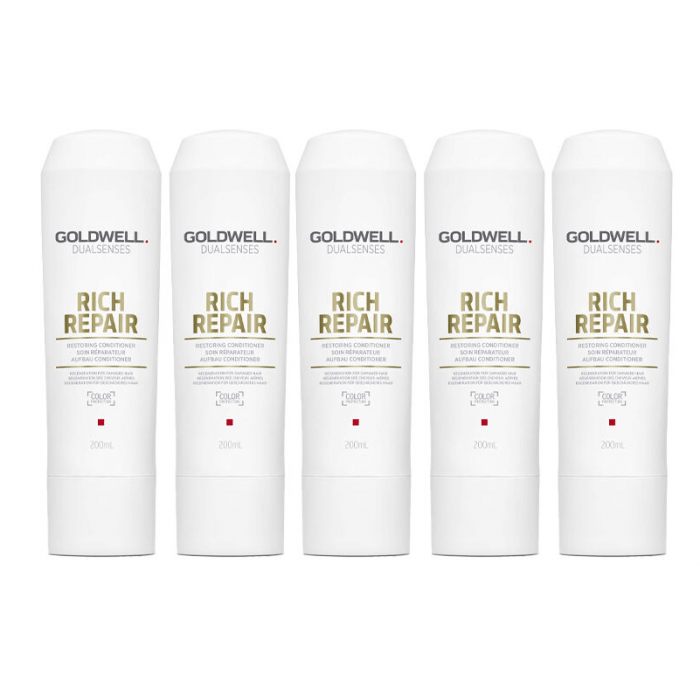 15x Goldwell Dualsenses Rich Repair Restoring Condtioner 200ml main product photo