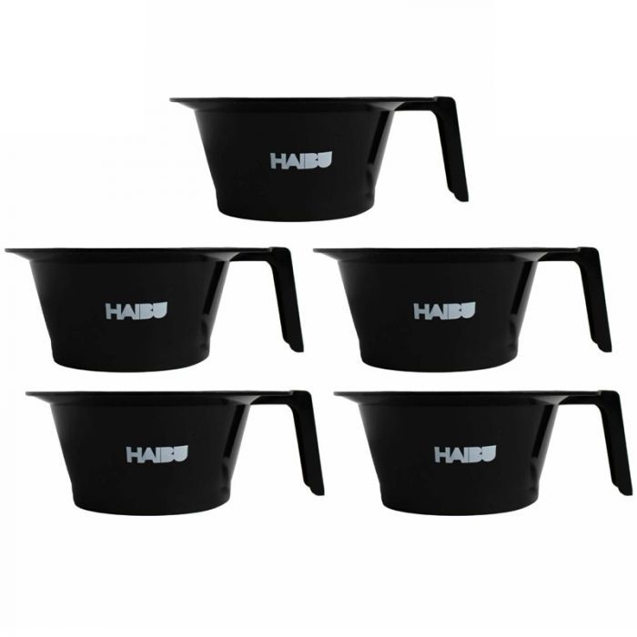5x Haibu Essentials Verfbakje Antislip met handvat zwart main product photo