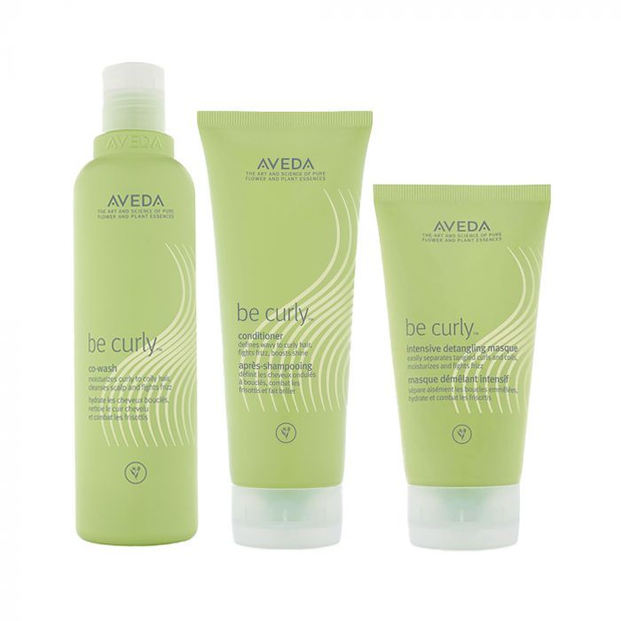 Krullend haar pakket Aveda Be Curly main product photo