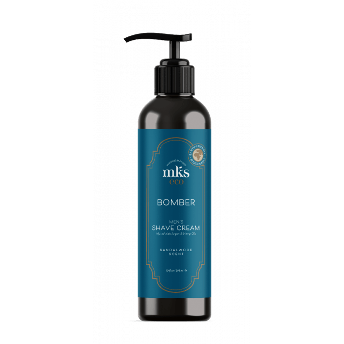 MKS-Eco MEN Bomber Men's Shave Cream Sandalwood 296ml main product photo