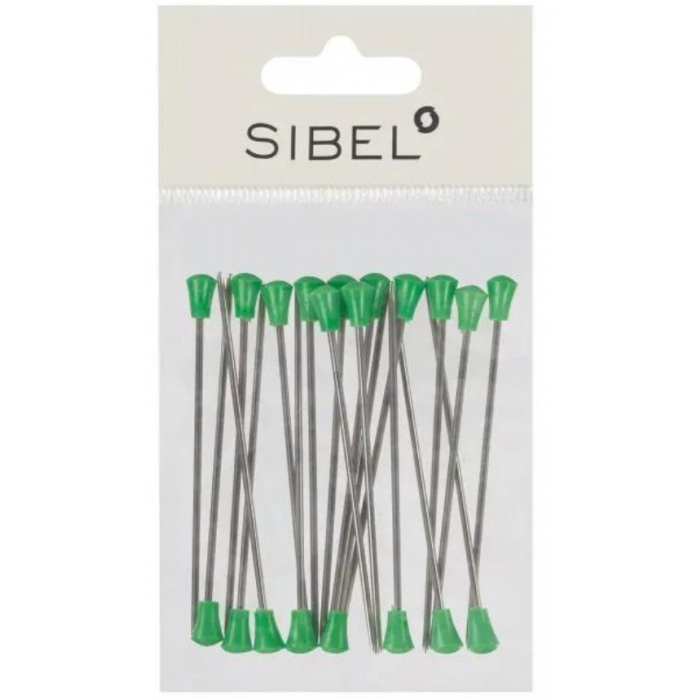 Sibel Metal Setting Roller Pins Long 60mm 20st main product photo