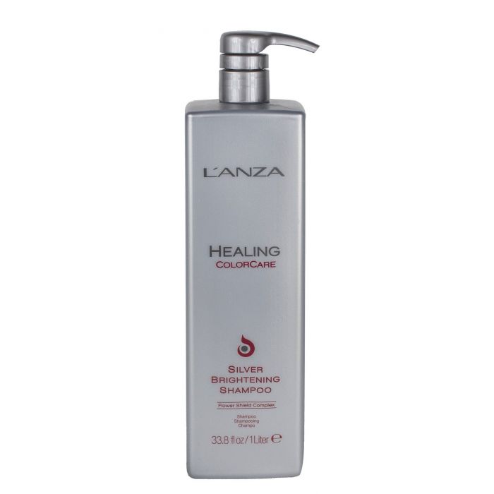 Lanza Healing Colorcare Silver Brightening Shampoo 1000ml main product photo