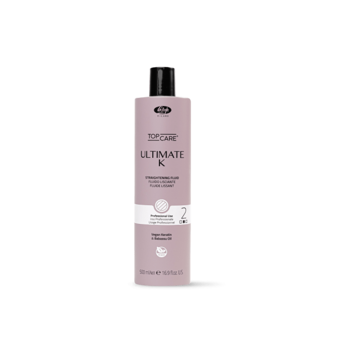 Lisap Top Care Ultimate K Straightening Fluid Step 2 500ml main product photo