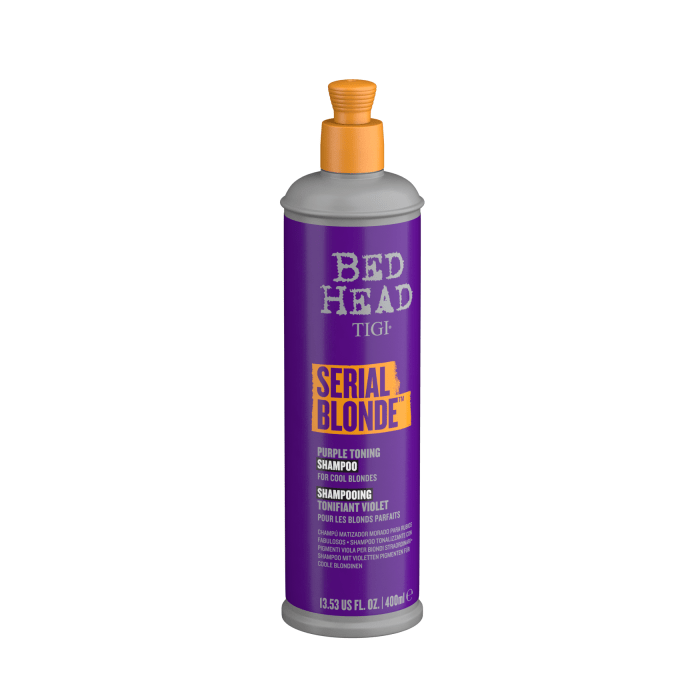 Tigi Bed Head Serial Blonde Purple Toning Shampoo 400ml main product photo