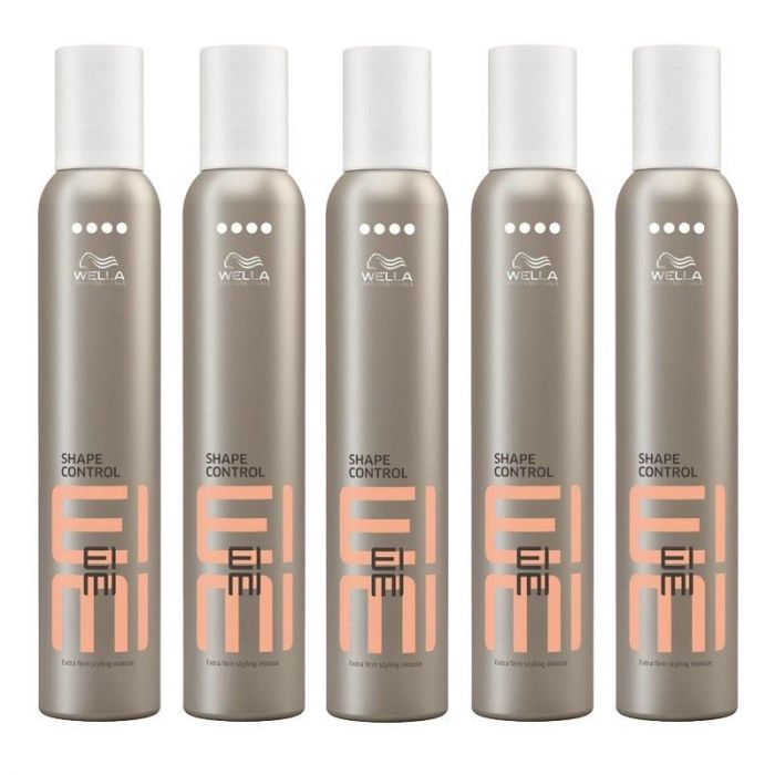 5x Wella EIMI Shape Control Mousse 300ml main product photo