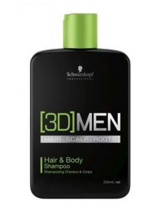 Schwarzkopf 3DMen Hair & Body Shampoo 250ml