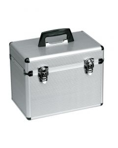 Sibel Vanity Beauty Case Zilver 29x36x23 cm