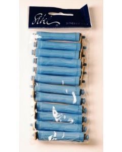 Sibel Permanentwikkels kort blauw 60mm 12 stuks