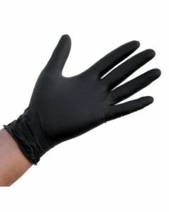 Abena Nitril-Handschoenen Poedervrij Maat XL Zwart 100st