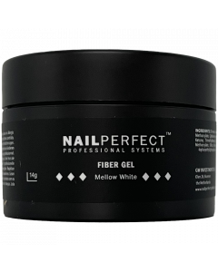 NailPerfect Fiber Gel Mellow White 14gr