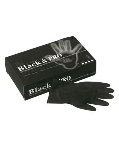 Sinelco Latex Handschoenen 20st Zwart S