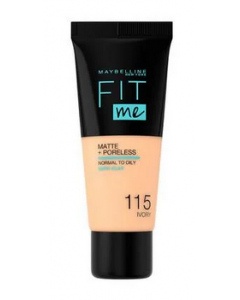 Maybelline Fit Me Foundation 115 Ivory 30ml