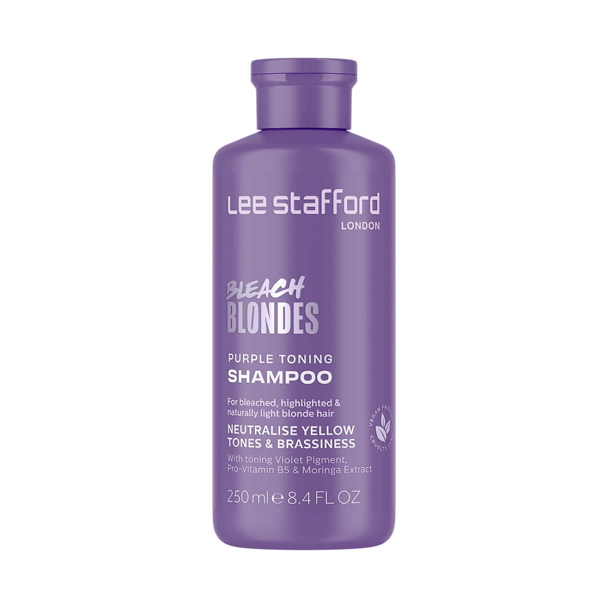 Lee Stafford Bleach Blondes Purple Toning Shampoo 250ml