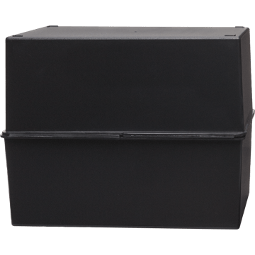 Efalock Index Card Box Zwart