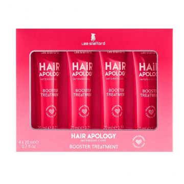 Lee Stafford Hair Apology Intensive Care Booster Treatment Masks 4x20ml