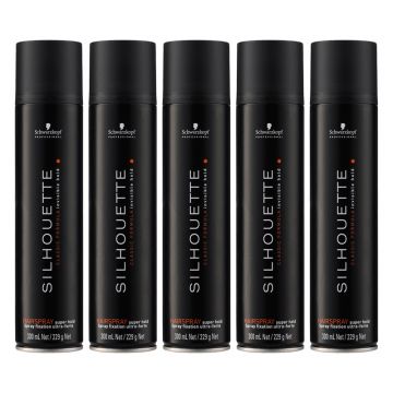 10X Schwarzkopf Silhouette Super Hold Spray 300ml