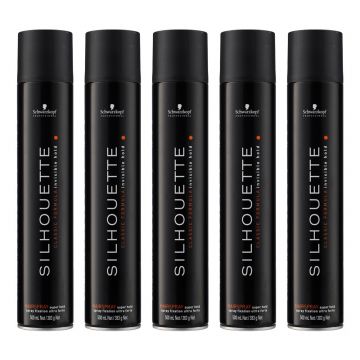 15x Schwarzkopf Silhouette Super Hold Spray 500ml