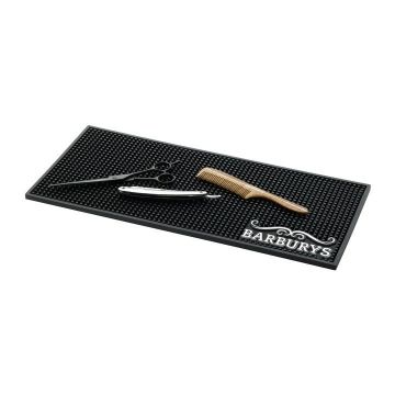 Sinelco Pick-Up anti-slip mat for barber tools zwart