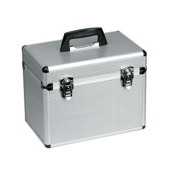 Sibel Vanity Beauty Case Zilver 29x36x23 cm