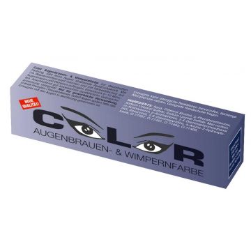 Color Wimper- en wenkbrauwverf blauw/zwart