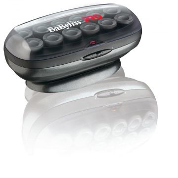 Babyliss PRO Krulset - 12 jumboroller met fluweel Zwart