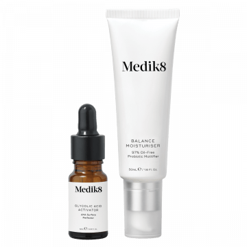 Medik8 Balance Moisturiser & Glycolic Acid Activator 50ml