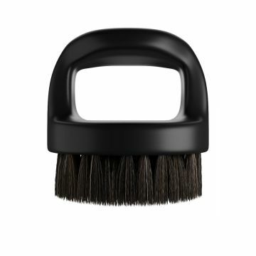 Max Pro Barber Fade Brush Zwart
