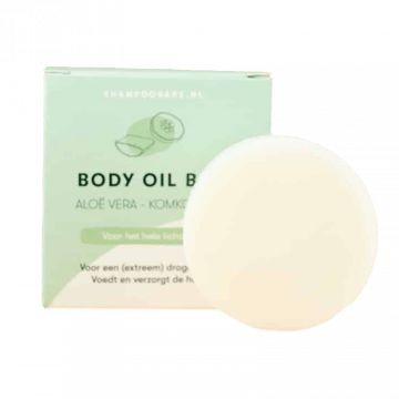 ShampooBars Body Oil Bar Aloe Vera & Komkommer