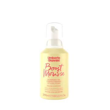 Umberto Giannini Strong Curls Rosemary Oil Strengthening Styling Foam 290ml