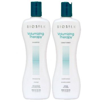 Biosilk Volumizing Therapy Shampoo 355ml + Conditioner 355ml