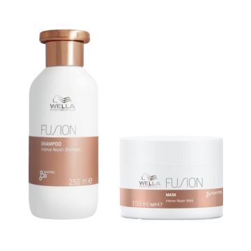 Wella Fusion Intense Repair Shampoo 250ml + Mask 150ml