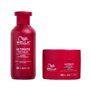 Wella Ultimate Repair Shampoo 250ml + Mask 150ml