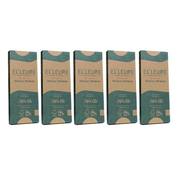 10x Elleure Hair coloring paper 10x25cm