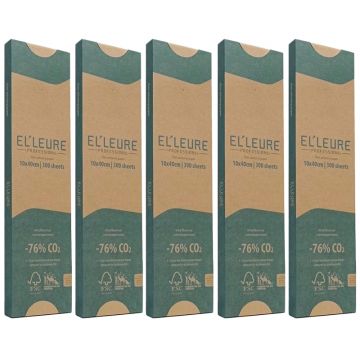 5x Elleure Hair coloring paper 10x40cm