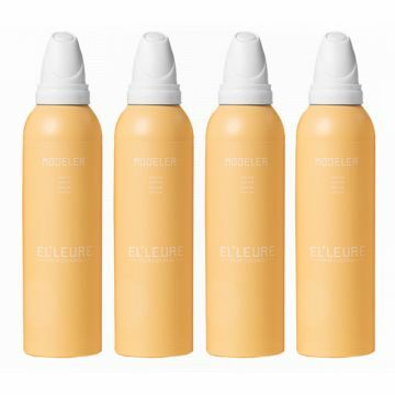 4x Elleure Modeler Mousse 200ml