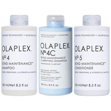 Beschadigd haar pakket Olaplex No.4 + 4C + 5